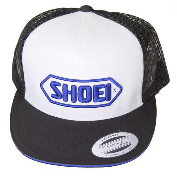 Shoei Shoei Trucker-White (Blue Logo)